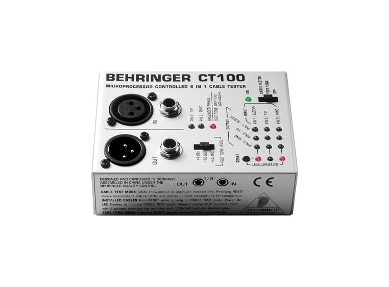 Behringer CT100 - CABLE TESTER 